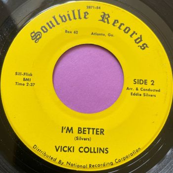 Vicki Collins-I'm better/ Guessing again-Soulville E+