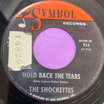 Shockettes-Hold back the tears-Symbol stkr E