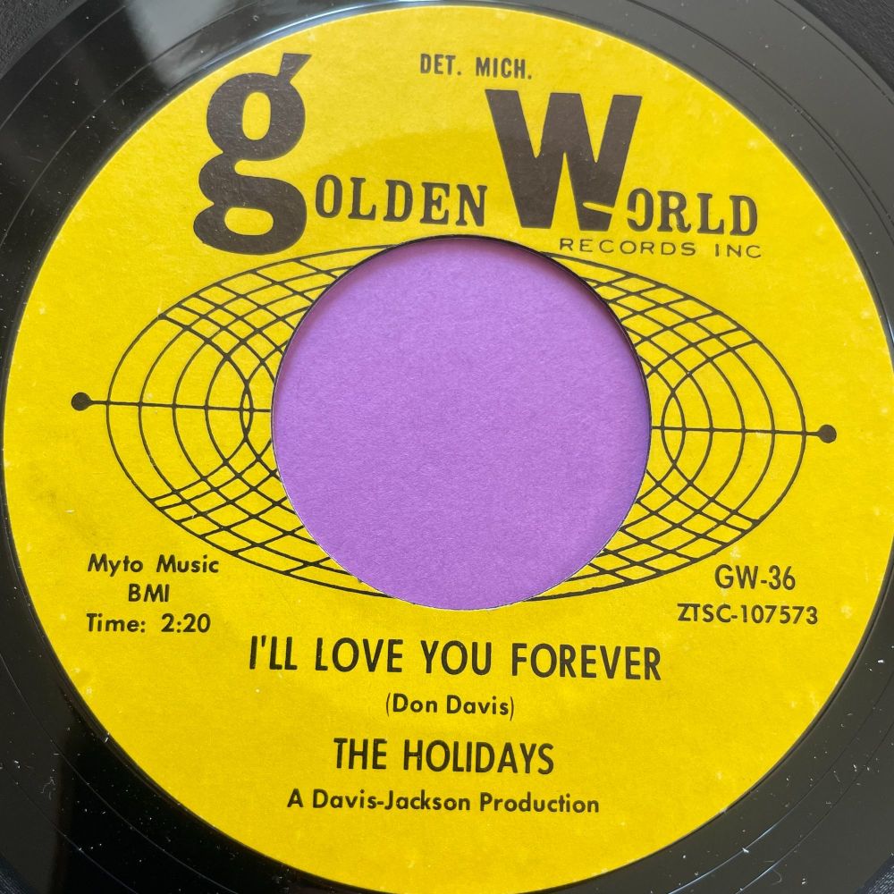 Holidays-I'll love you forever-Golden World E+