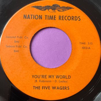 Five Wagers-You're my world/ Until I found you-Nation E+