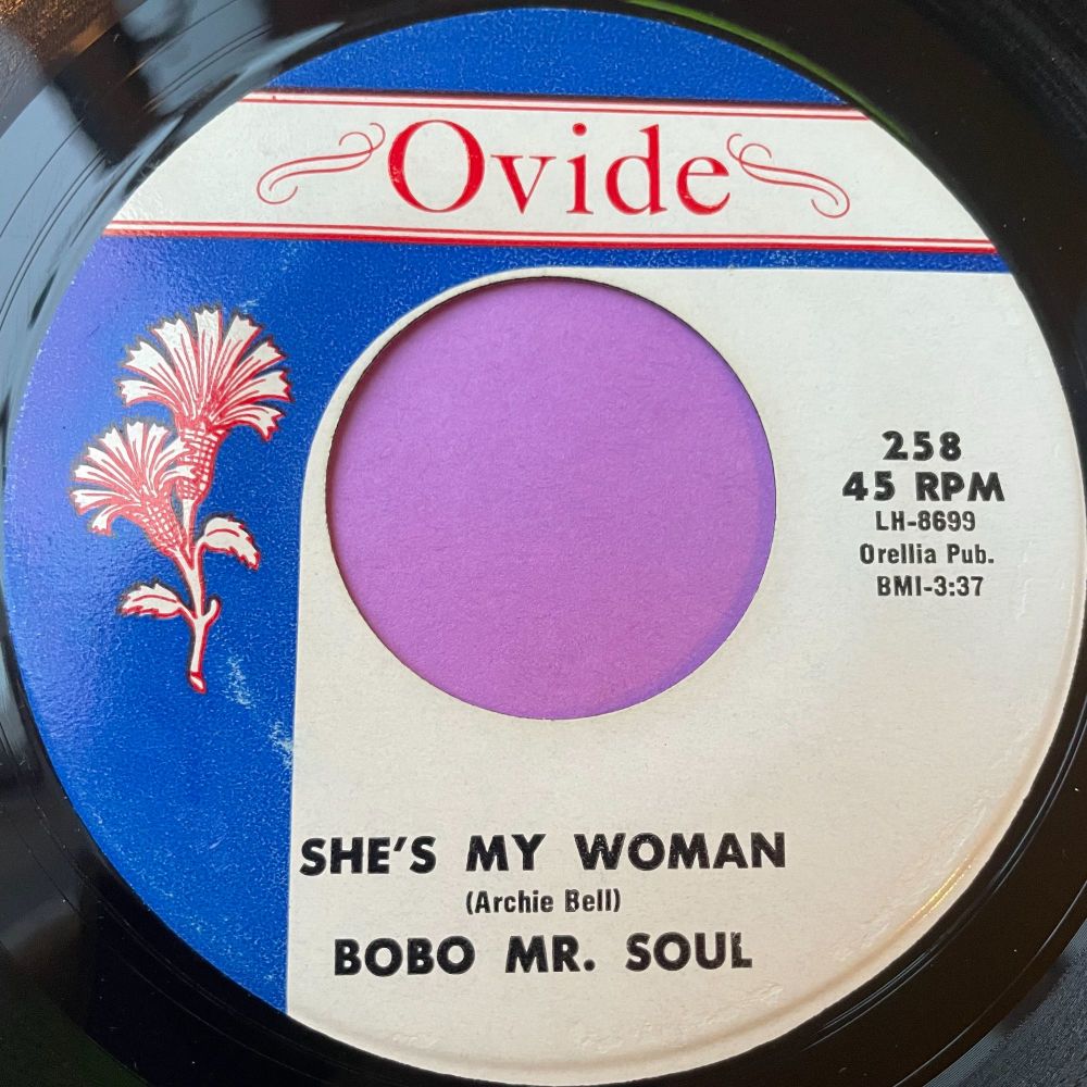 Bobo Mr Soul-She's my woman-Ovide E+
