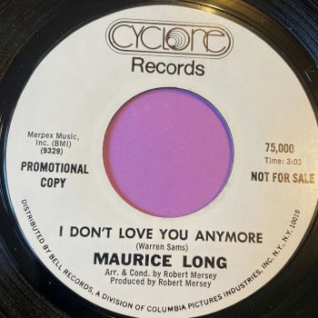 Maurice Long-I don't love you anymore-Cyclone WD E+