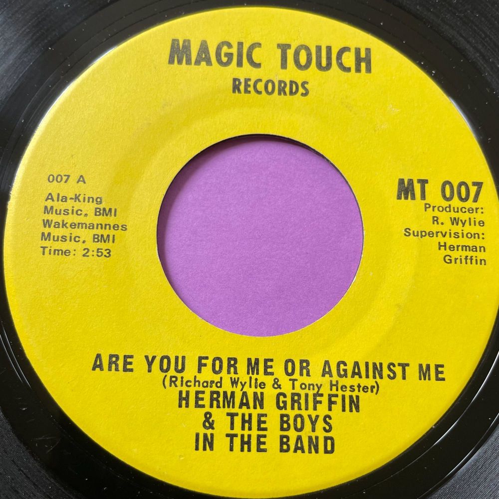 Herman Griffin-Are you for me or against me-Magic Touch E+