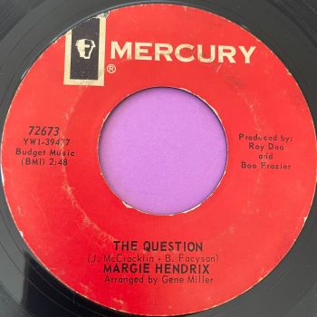 Margie Hendrix-The question-Mercury vg+
