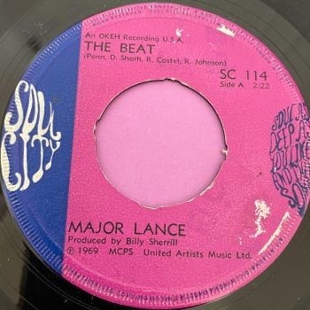 Major Lance-The beat-UK Soul City noc vg+