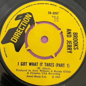 Brooks and Jerry-I got what it takes-UK Direction E