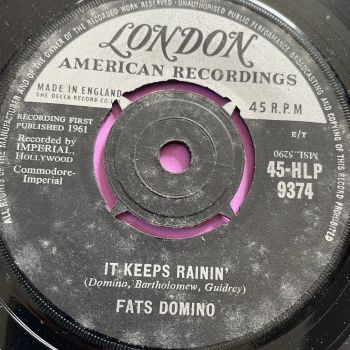 Fats Domino-It keeps raining-UK London vg+