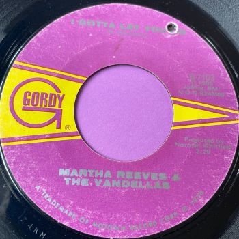 Martha Reeves-I gotta let you go-Gordy E+
