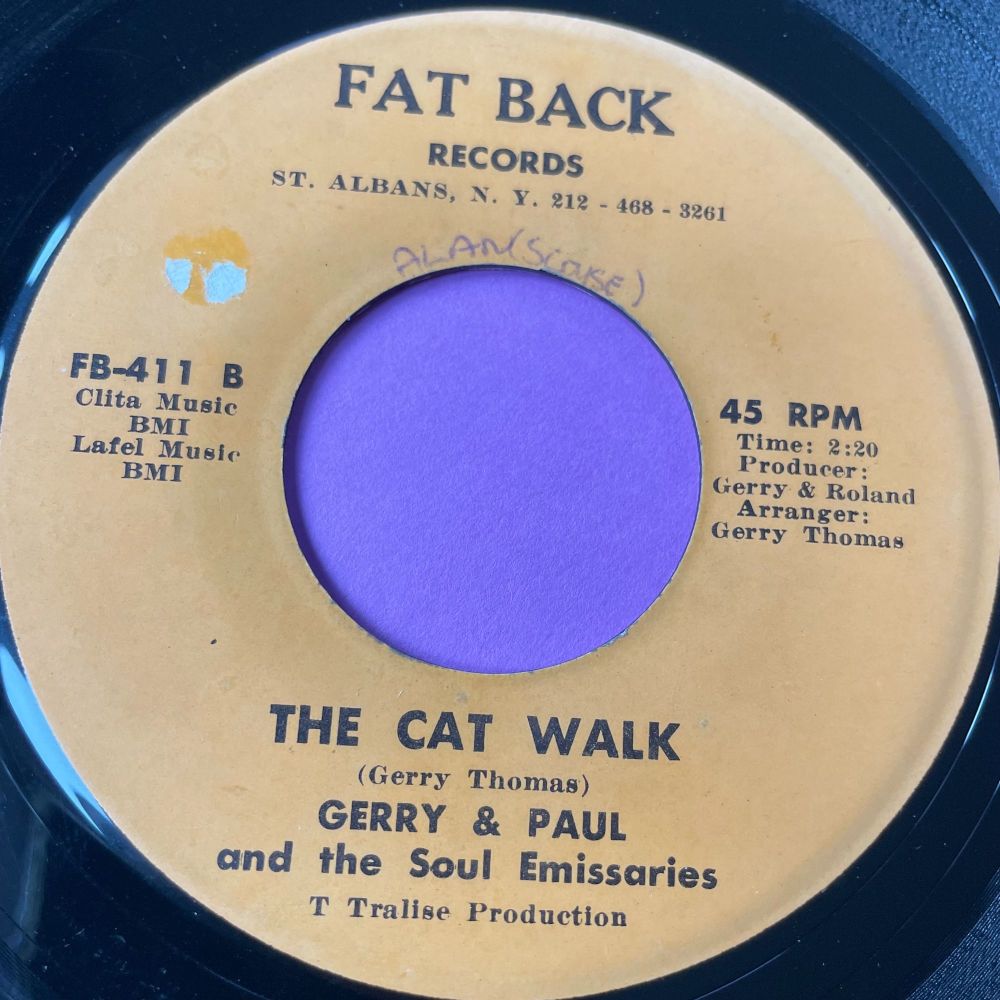 Gerry & Paul-The cat walk-Fat Back wol E