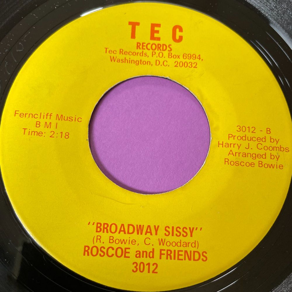 Roscoe and Friends-Broadway sissy-TEC E+