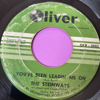 Steinways-You've been leadin' me on/ My heart's not in it anymore-Oliver vg+