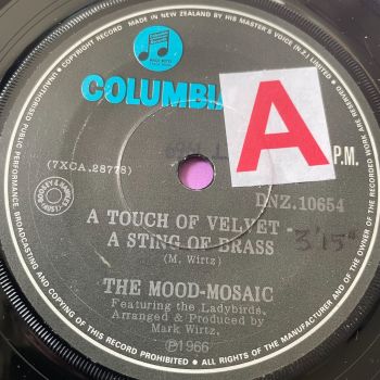 Mood-Mosaic-A touch of velvet a sting of brass-NZ Columbia E+