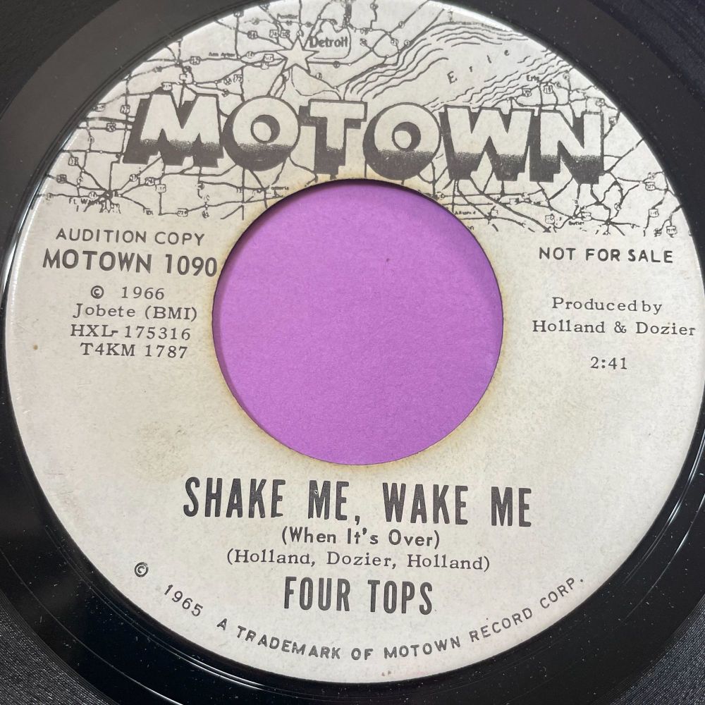 Four Tops-Shake me wake me-Motown WD E+