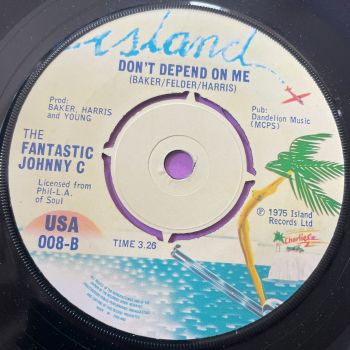 Fantastic Johnny C-Don't depend on me-UK Island E+