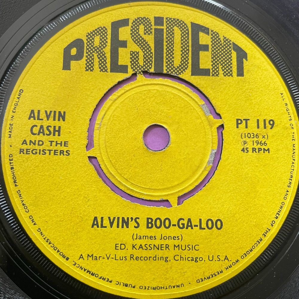 Alvin Cash-Let's do some good timing-UK President E