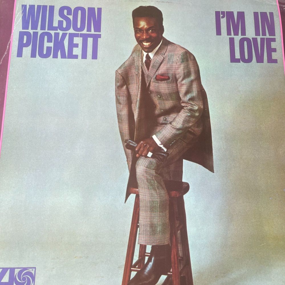 Wilson Pickett-I'm in love-UK Atlantic LP E+