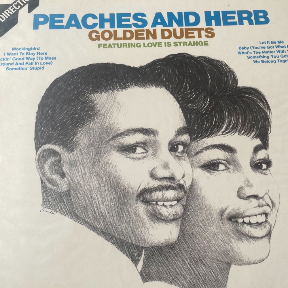 Peaches and Herb-Golden duets-UK Direction LP E+