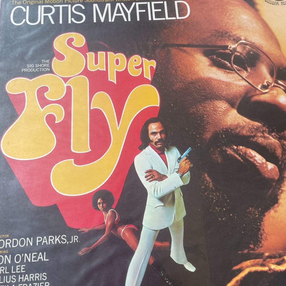 Curtis Mayfield-Super Fly-UK Buddah LP E+