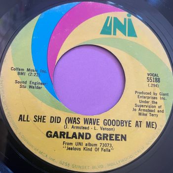 Garland Green-All she did/ Don't think I'm a violent guy-Revue E+
