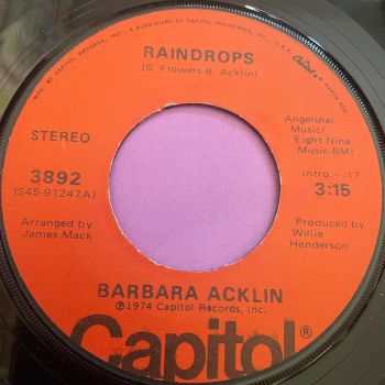 Barbara Acklin-Raindrops-Capitol E
