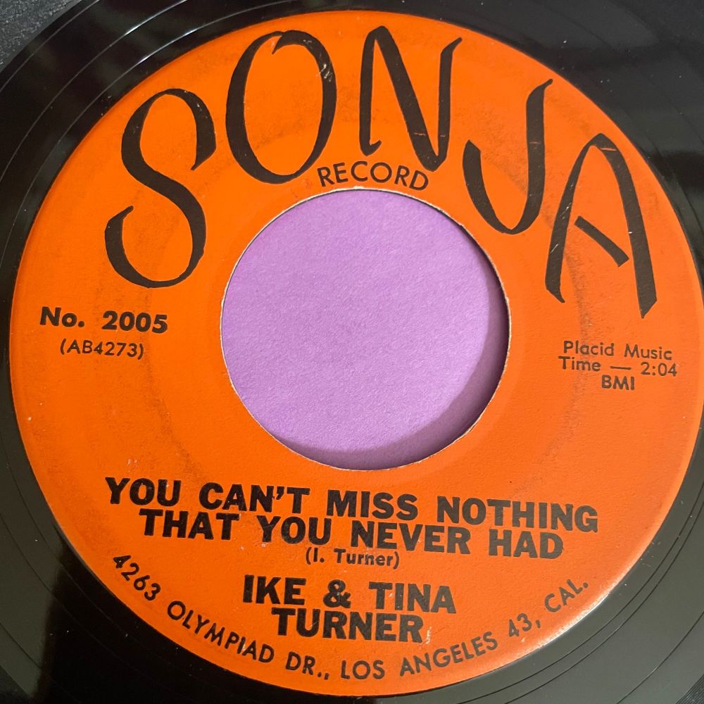 Ike and Tina Turner-You can't miss nothing you never had-Sonja E