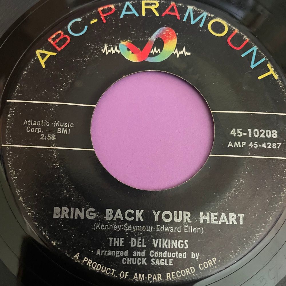 Del Vikings-Bring back your heart-ABC vg+