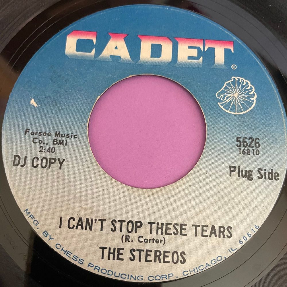 Stereos-I can't stop the tears-Cadet E