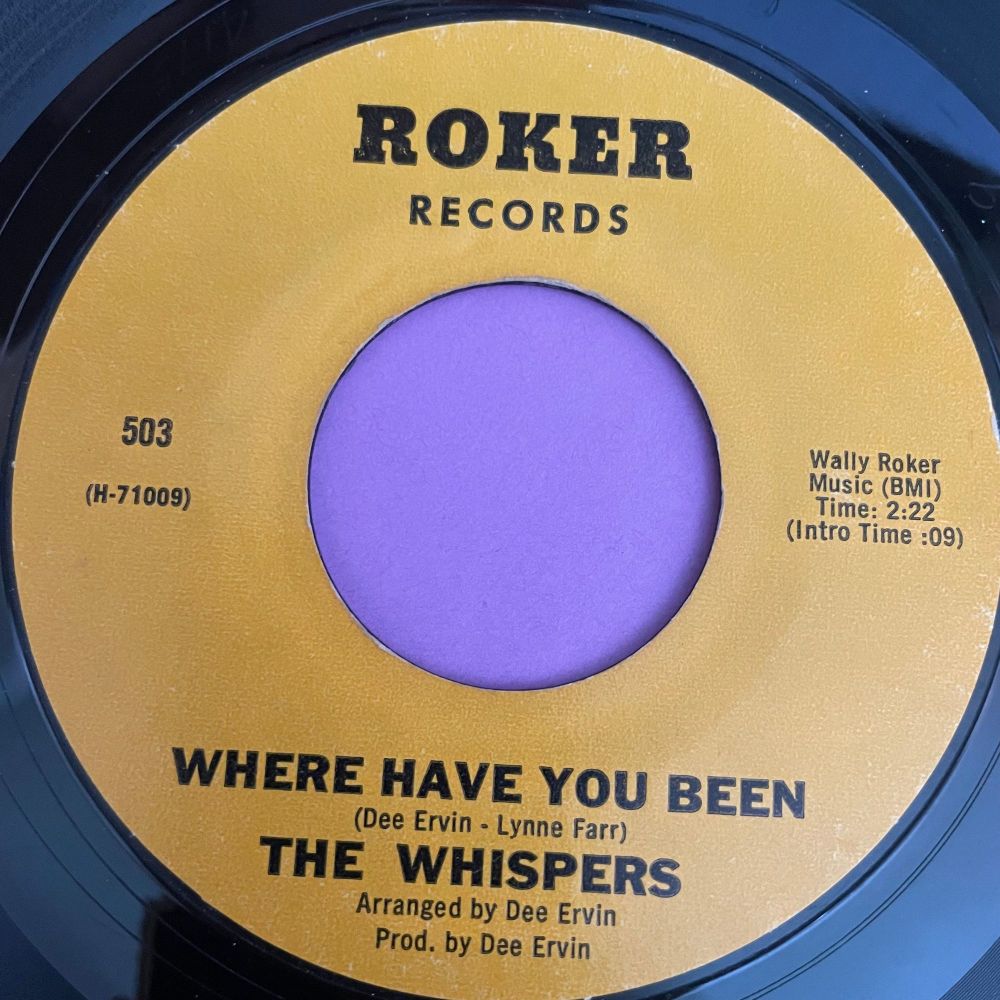 Whispers-Where have you been/ People in a hurry-Roker E+