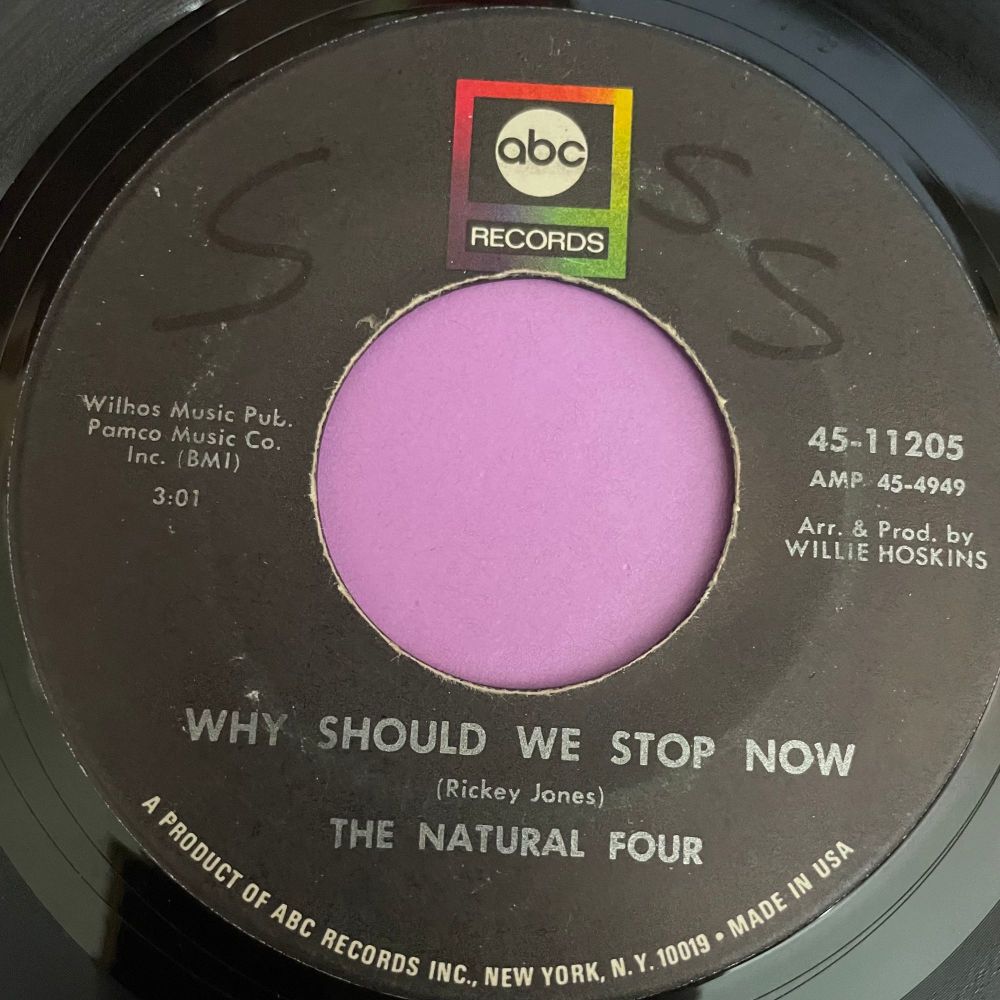 Natural Four-Why should we stop now-ABC vg+