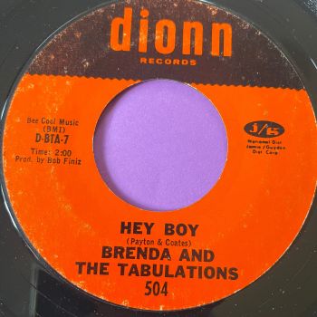 Brenda and Tabulations-Hey boy-Dionn E+