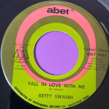 Bettye Swann-The heartache is gone/ Fall in love with me-Abet E+