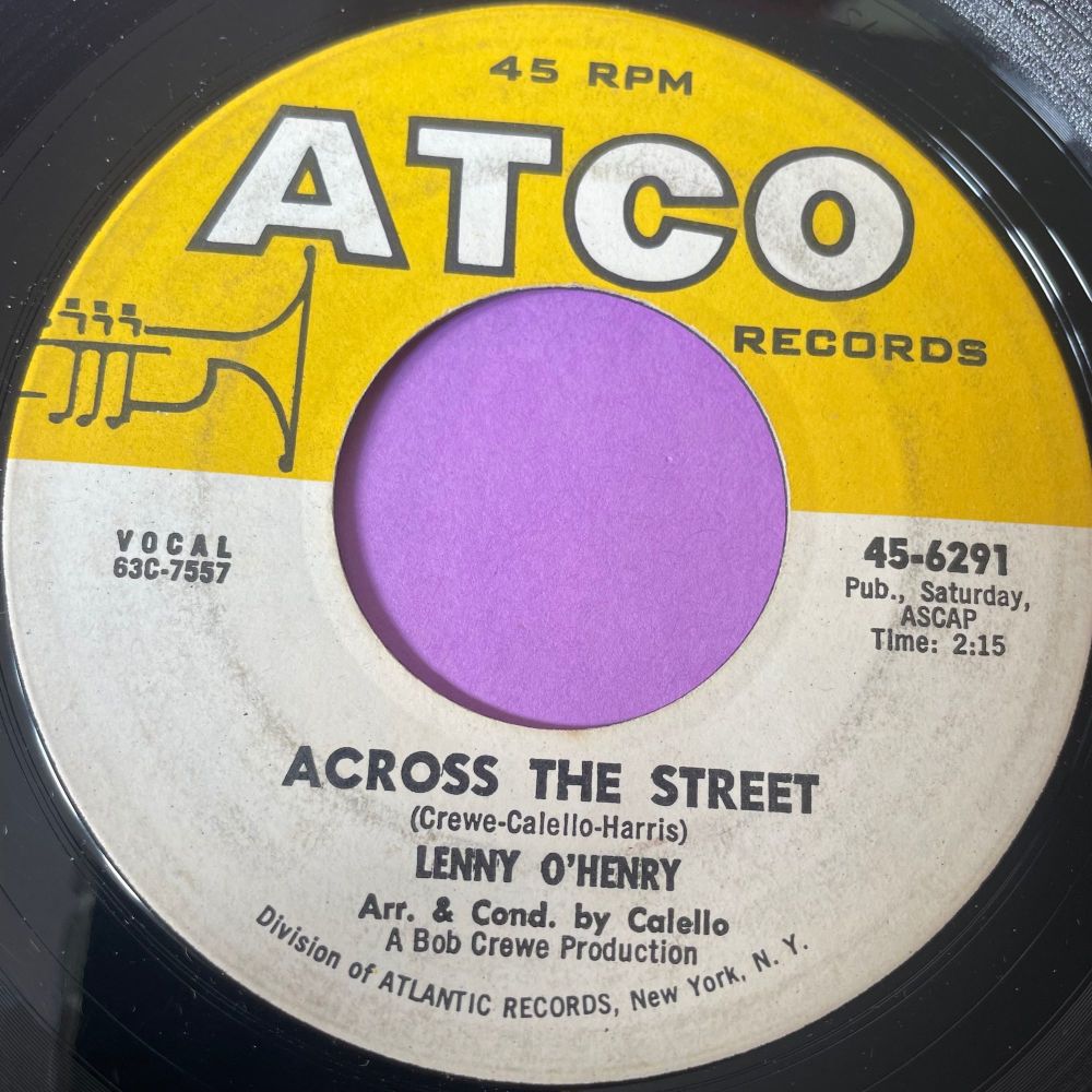 Lenny O'Henry-Across the street-Atco vg+