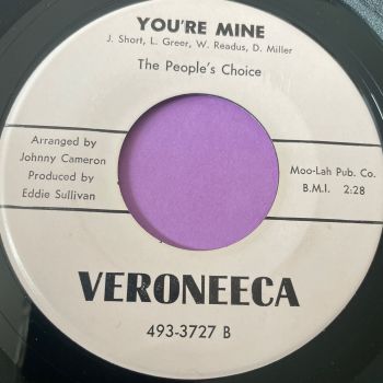 People's Choice-You're mine/ Run to me-Veroneeca E+