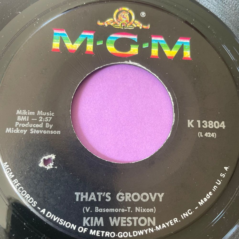 Kim Weston-That's groovy-MGM E+