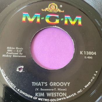 Kim Weston-That's groovy-MGM E+