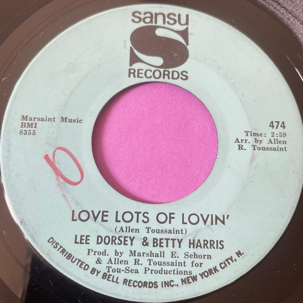 Lee Dorsey & Betty Harris-Love lots of lovin'-Sansu wol E