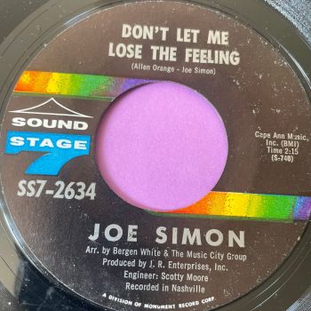 Joe Simon-Don't let me lose the feeling-SS7 E+