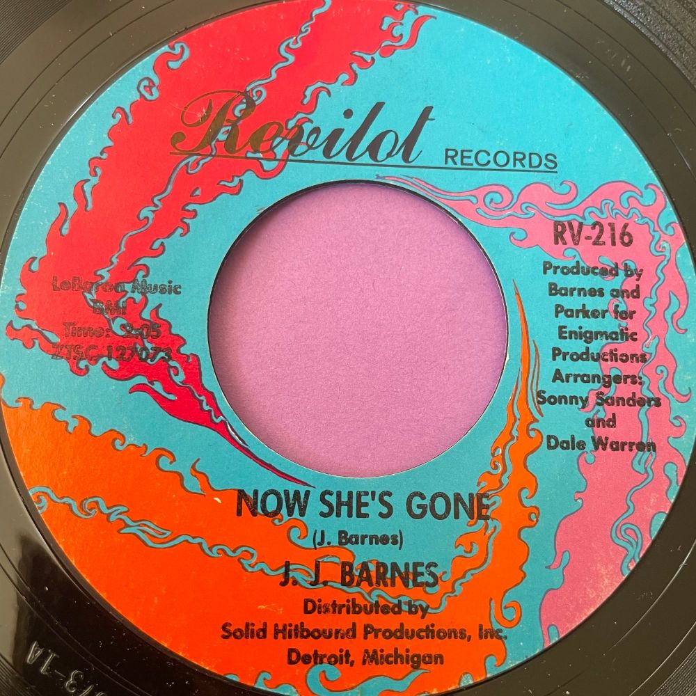 J.J Barnes-Now she's gone-Revilot E+