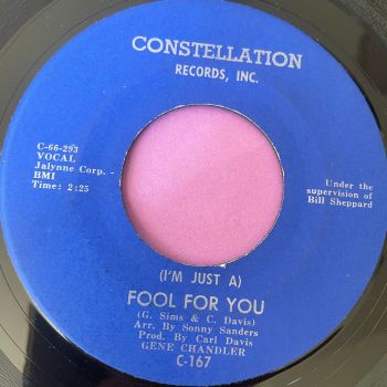 Gene Chandler-I'm just a fool for you-Constellation E+