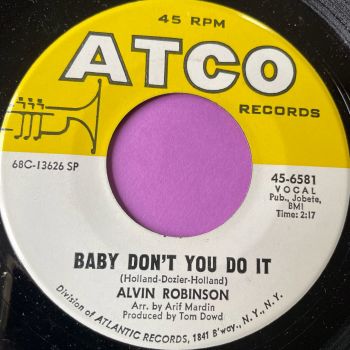 Alvin Robinson-Baby don't you do it-Atco E+