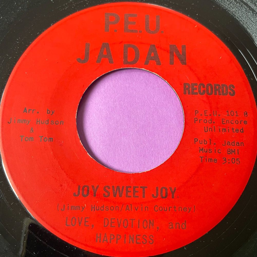 Love, Devotion and Happiness-Joy sweet joy-PEU Jadan E+