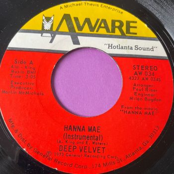 Deep Velvet-Hanna Mae-Aware E+