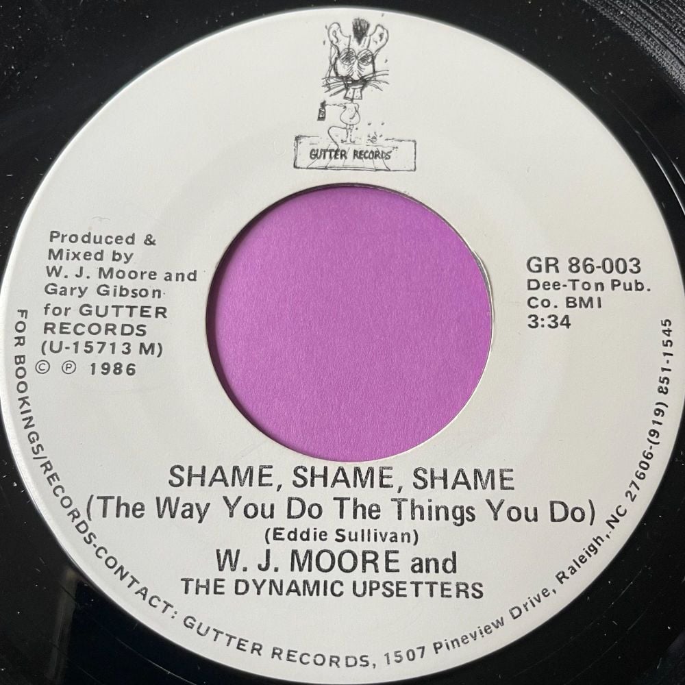 W.J Moore-Shame, shame, shame-Gutter E+