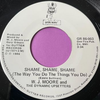 W.J Moore-Shame, shame, shame-Gutter E+