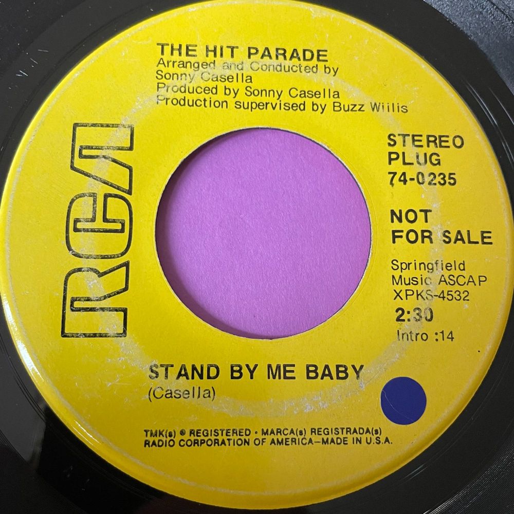 Hit Parade-Stand by me baby-RCA Demo vg+