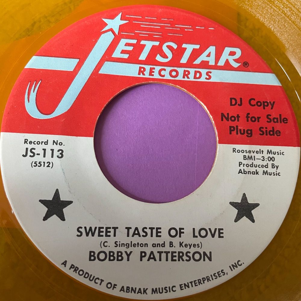 Bobby Patterson-Sweet taste of love=Jet Star E+
