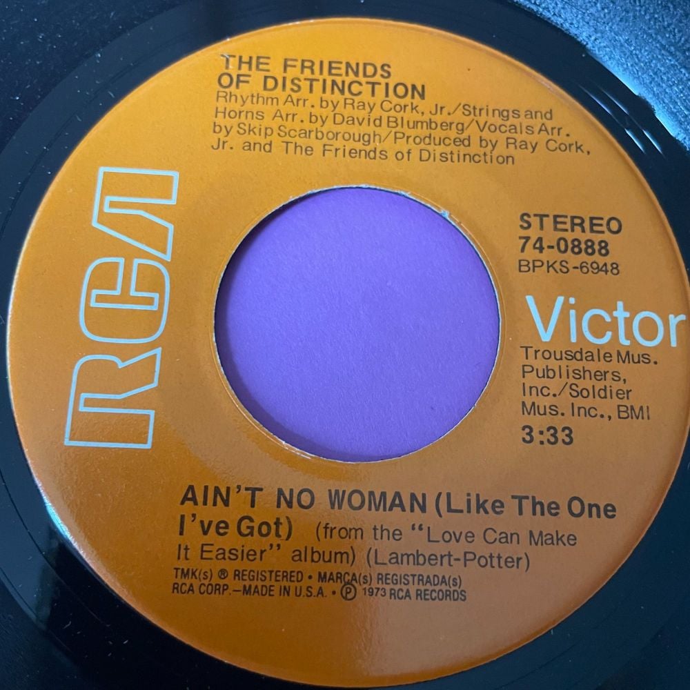 Friends of Distinction-Ain't no woman-RCA E+