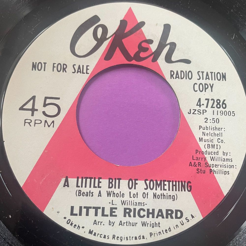 Little Richard-A little bit of something-Okeh WD E+