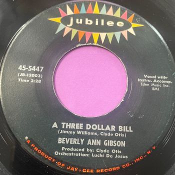 Beverly Ann Gibson-A three dollar bill-Jubilee E+