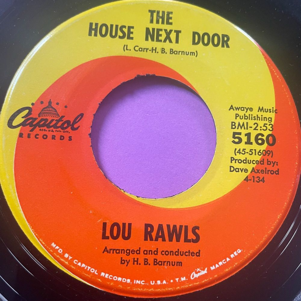 Lou Rawls-The house next door-Capitol E+